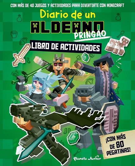 Diario de un aldeano pringao : libro de actividades | 9788408243311 | Cube Kid