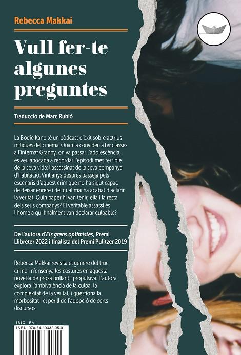 Vull fer-te algunes preguntes | 9788419332585 | Rebecca Makkai