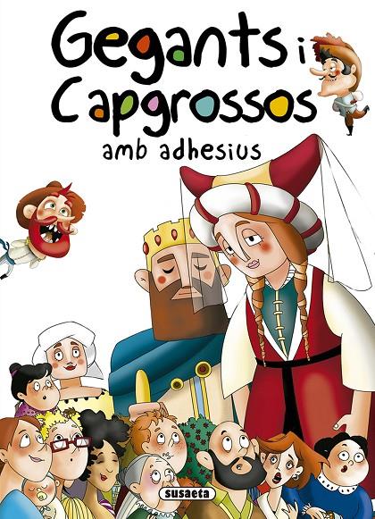 Gegants i Capgrossos amb adhesius | 9788467759501 | Mònica Abad ; Kasandra 