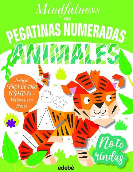 Mindfulness con pegatinas numeradas : Animales | 9788468363646 | Eve Robertson ; Simon Abbott