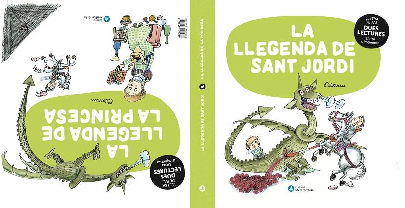 La llegenda de sant Jordi ; La llegenda de la princesa | 9788419028778 | PIlarín Bayés ; Maria Bertran