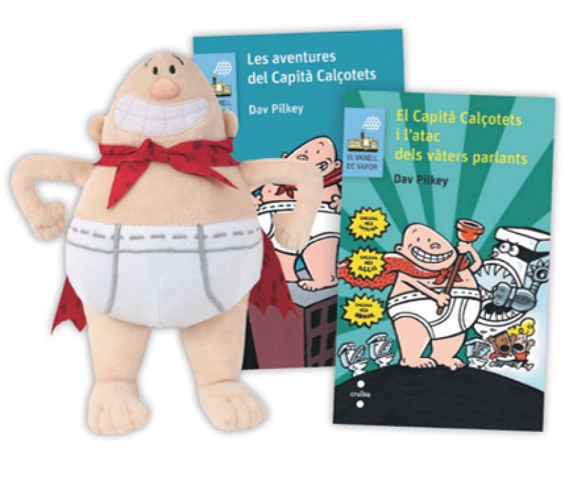 Les aventures del Capità Calçotets ; El Capità Calçotets i l'atac dels vàters parlants | 9788466147699 | Dav Pilkey