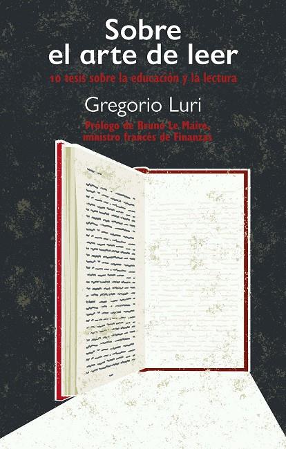 Sobre el arte de leer | 9788419271792 | Gregorio Luri