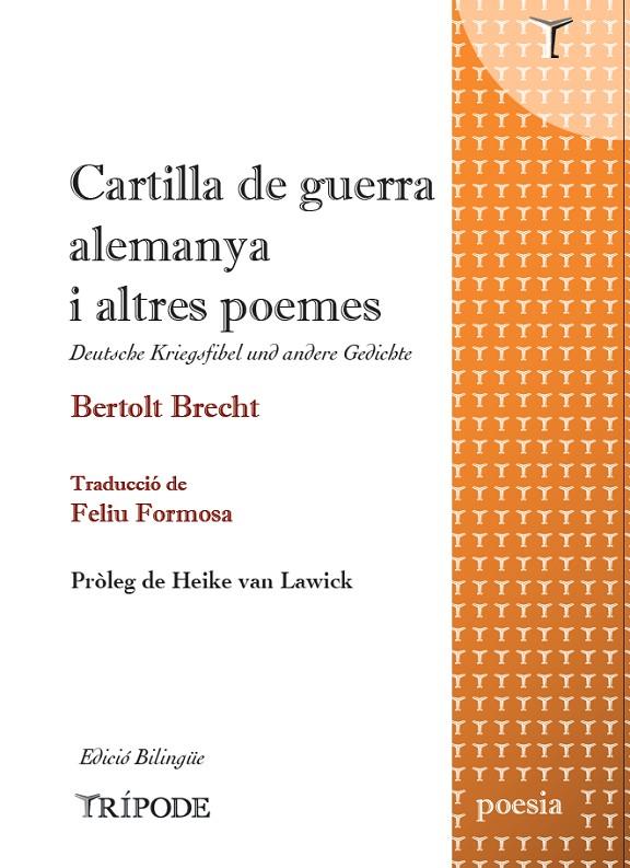 Cartilla de guerra alemanya i altres poemes (bilingüe alemany - català) | 9788412920888 | Bertolt Brecht