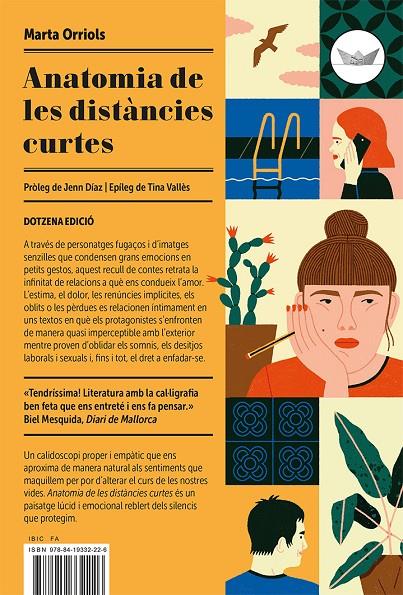 Anatomia de les distàncies curtes | 9788419332226 | Marta Orriols