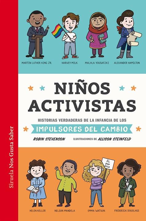 Niños activistas | 9788419419026 | Robin Stevenson ; Allison Steinfeld