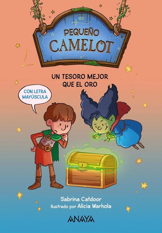 Un tesoro mejor que el oro (Pequeño Camelot; 4) | 9788414335307 | Sabrina Catdoor ; Alicia Warhola