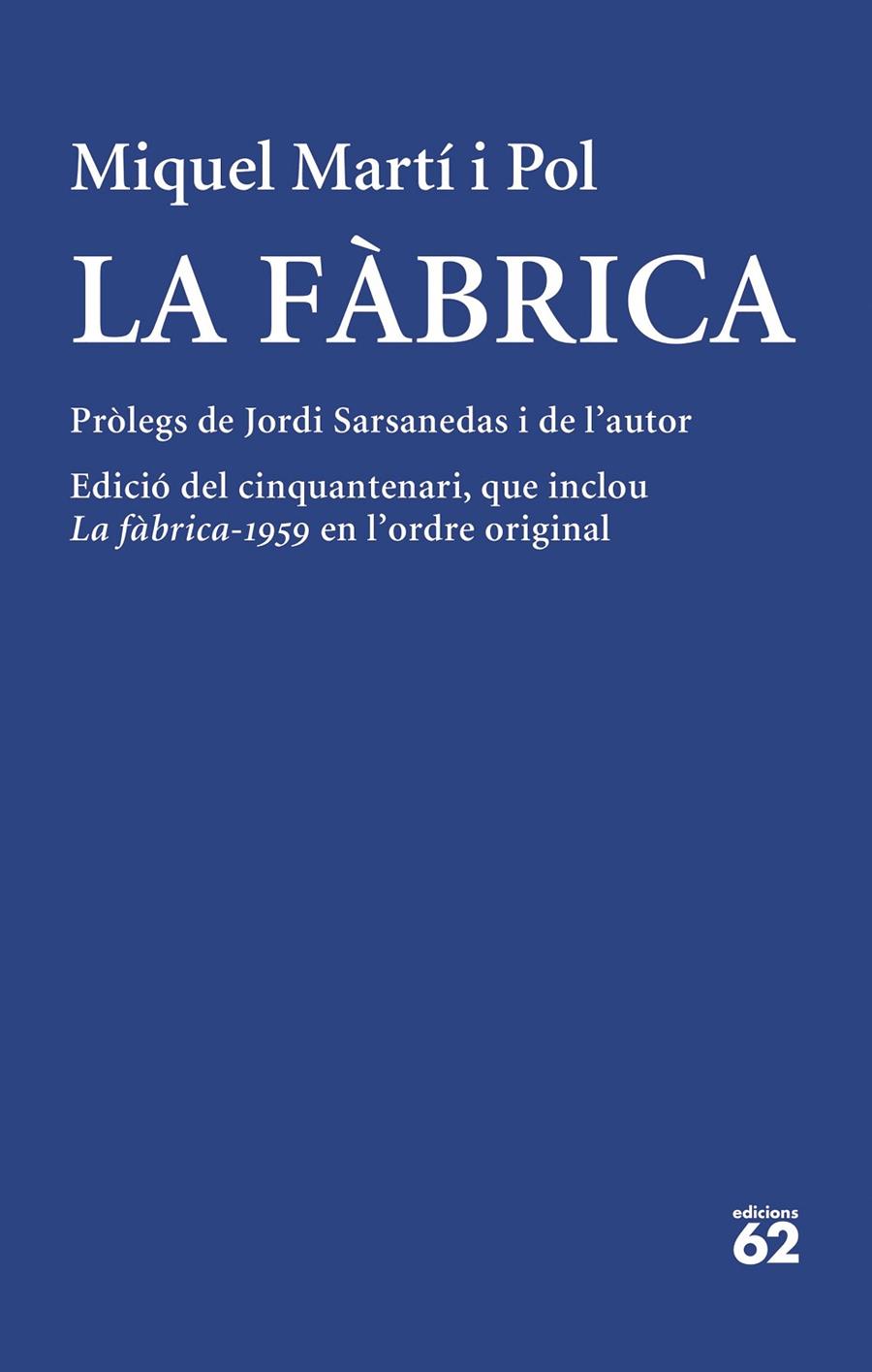 La fàbrica | 9788429780512 | Miquel Martí i Pol