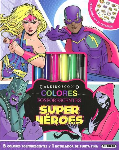 Superhéroes (+ 5 colors fluorescents) | 9788467799170