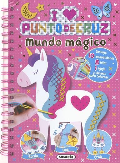 Punto de cruz : Mundo mágico | 9788411961387