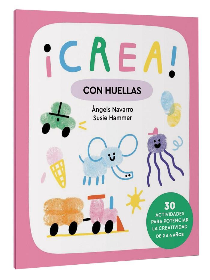 ¡Crea! : Con huellas | 9788411581080 | Àngels Navarro ; Susie Hammer