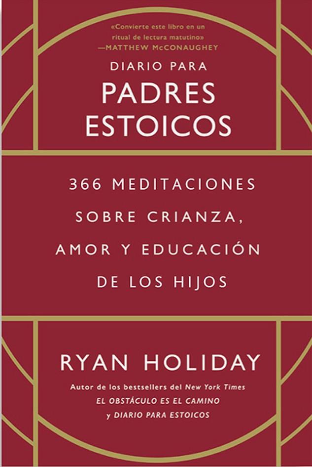 Diario para padres estoicos | 9788417963880 | Ryan Holiday