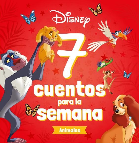 Disney 7 cuentos para la semana : Animales | 9788418939662