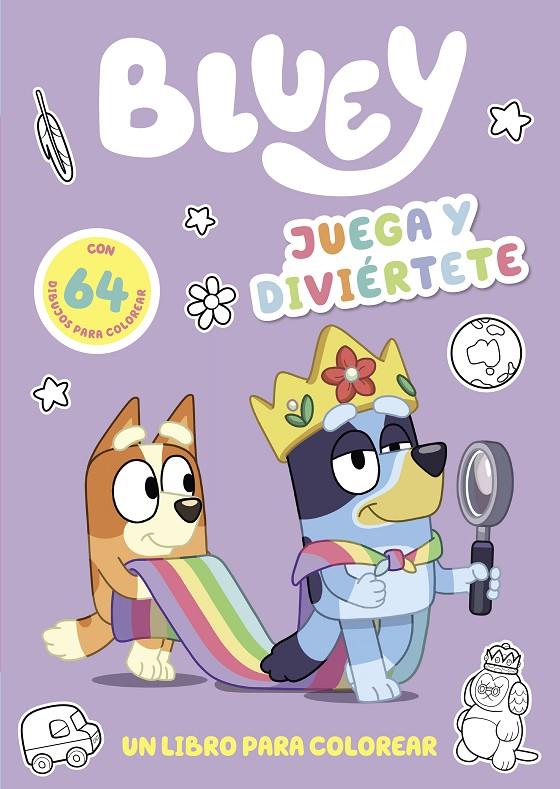 Bluey : un libro para colorear | 9788448864750