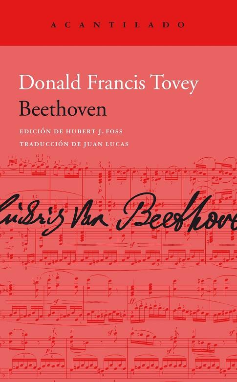 Beethoven | 9788418370946 | Donald Francis Tovey