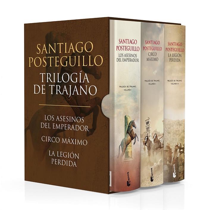 Trilogía de Trajano (estoig 3 volums) | 9788408197423 | Santiago Posteguillo