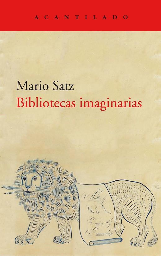 Bibliotecas imaginarias | 9788418370595 | Mario Satz