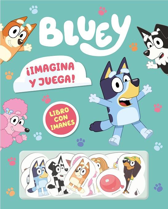 Bluey : ¡Imagina y juega! (+ imants) | 9788448869113