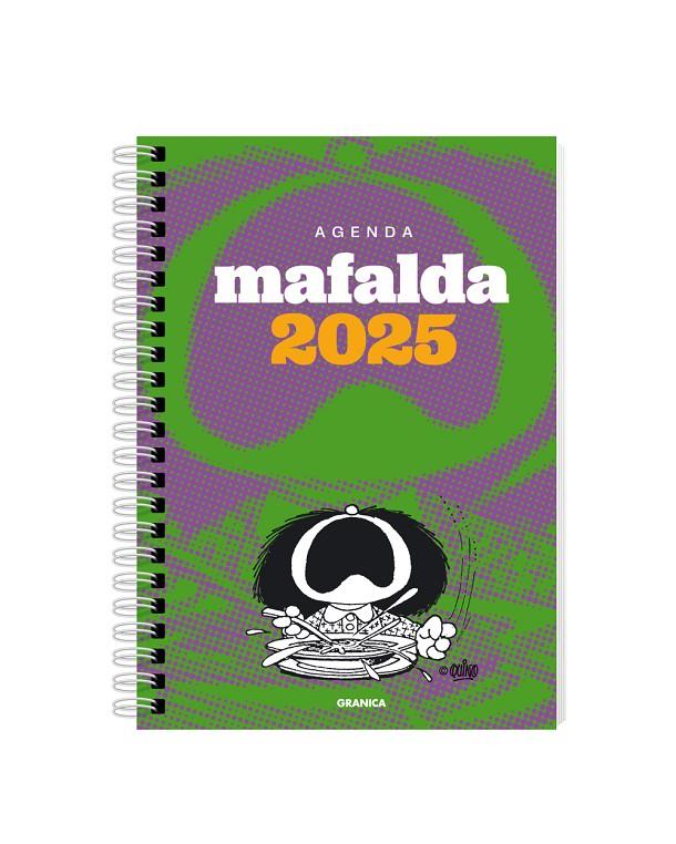 Agenda 2025 : Mafalda para la mujer (verd) | 9786316544551 | Quino