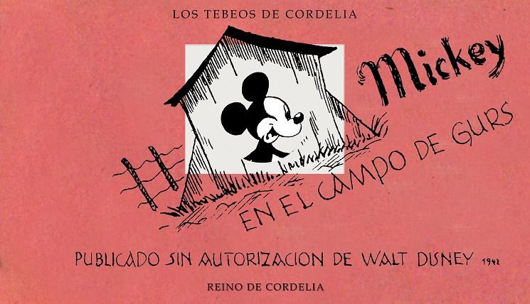 Mickey en el campo de Gurs | 9788419124623 | Horst Rosenthal