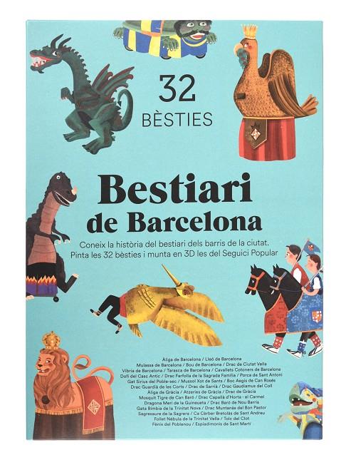 Bestiari de Barcelona : 32 bèsties per muntar | 9788491563747 | Nicolàs Alonso Cruzet ; Laia Berloso Clarà