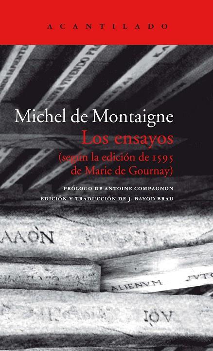 Los ensayos (3 volums) | 9788418370625 | Michel de Montaigne