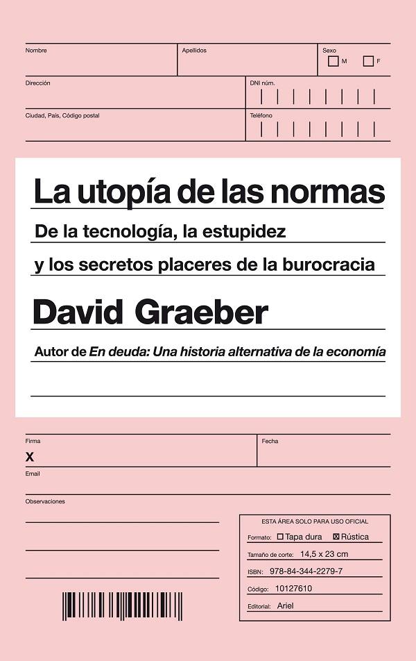 La utopía de las normas | 9788434422797 | David Graeber