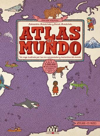 Atlas del mundo (edición púrpura) | 9788417708832 | Aleksandra Mizielinska ; Daniel Mizielinski