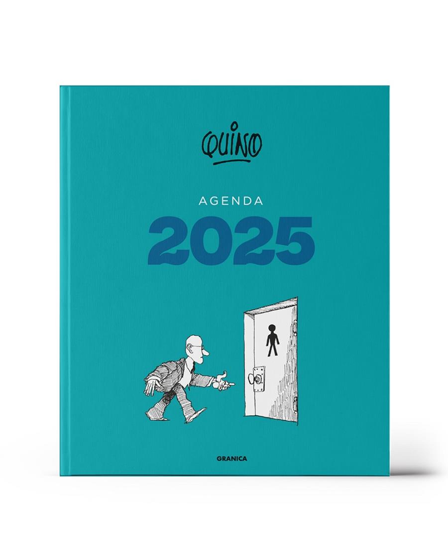 Agenda 2025 : Quino (gran) (turquesa) | 9786316544575 | Quino