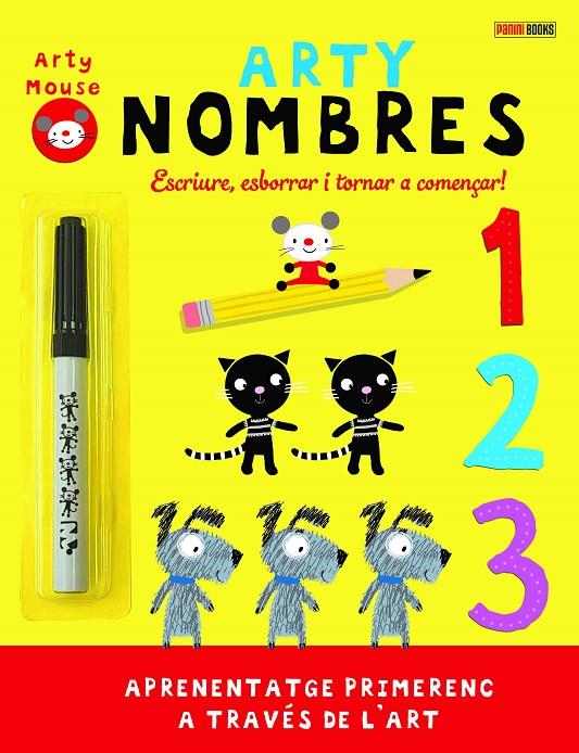 Arty nombres : escriure, esborrar i tornar a començar! | 9788413343334 | Mandy Stanley