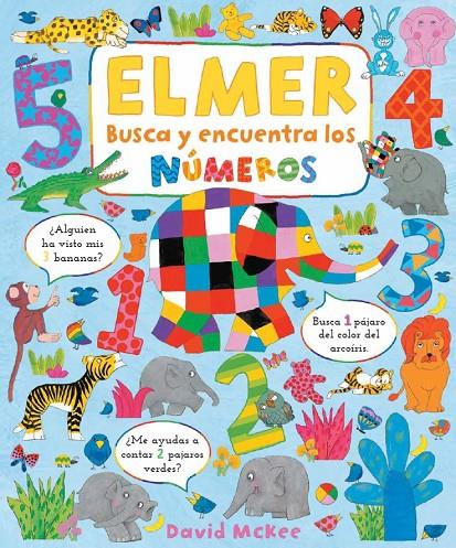 Elmer : Busca y encuentra los números | 9788448863418 | David McKee