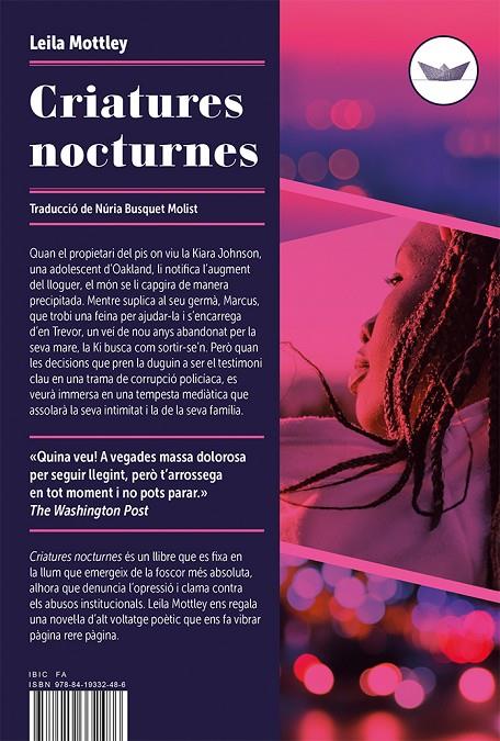 Criatures nocturnes | 9788419332486 | Leila Mottley