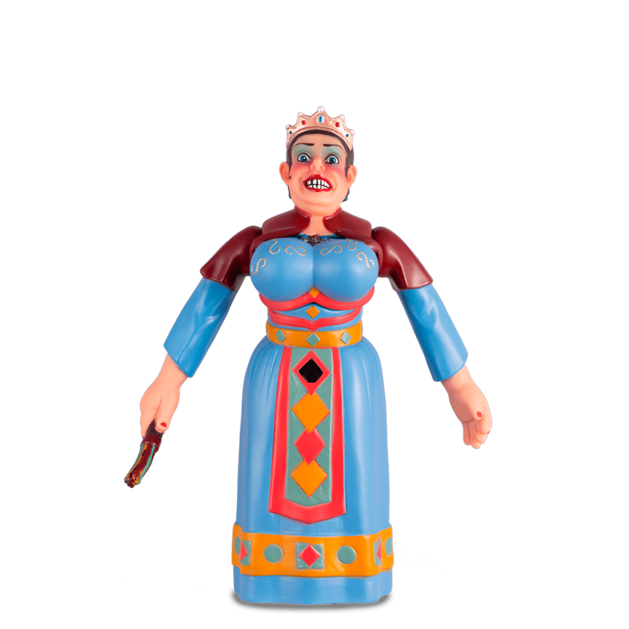 Figura de goma : Geganta Boja de Solsona | DAVALLADA0020