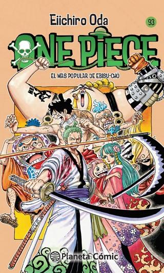 One Piece 93 : El más popular de Ebisu-cho | 9788491533528 | Eiichiro Oda