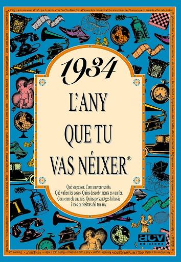 1934 : L'any que tu vas néixer | 9788488907196 | Rosa Collado Bascompte