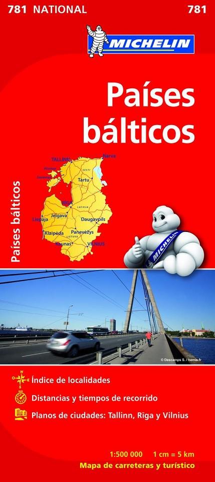 Países bálticos (1:500.000) | 9782067173804