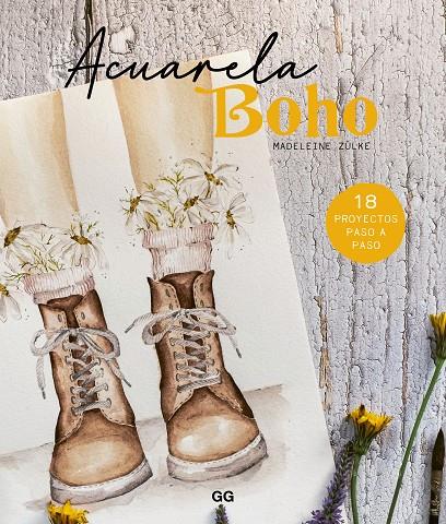 Acuarela boho | 9788425234903 | Madeleine Zülke