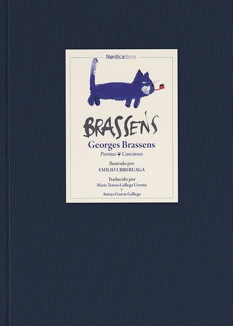 Brassens : poemas y canciones | 9788418451836 | George Brassens ; Emilio Urberuaga