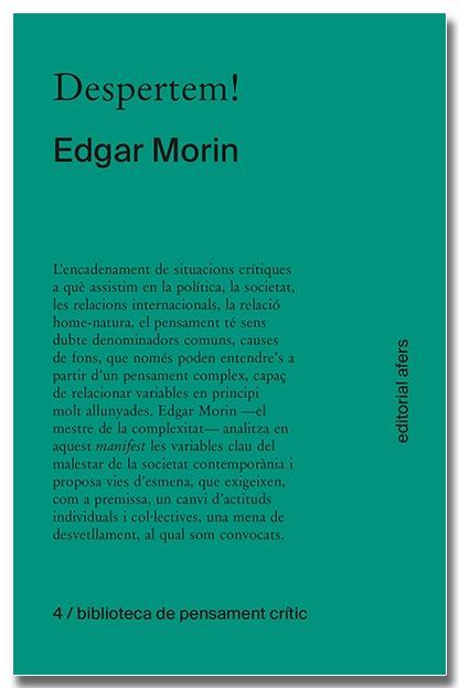 Despertem! | 9788418618406 | Edgar Morin