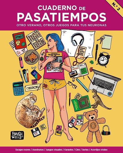 Cuaderno de pasatiempos 2 | 9788441547728 | Bruxh Willis