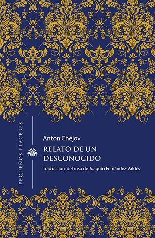 Relato de un desconocido | 9788412227987 | Antón Chéjov