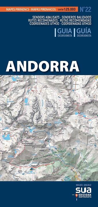 Andorra (1:25.000) | 9788482168838 | MIugel Angulo Dord