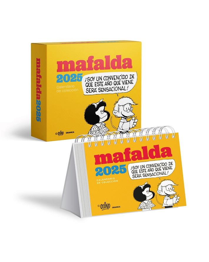 Calendario 2025 : Mafalda colección (sobretaula) | 9786316544421 | Quino