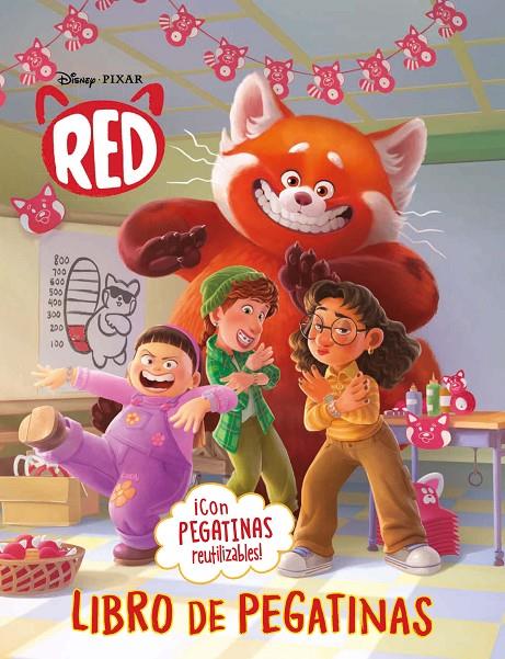 Red : libro de pegatinas | 9788418939600