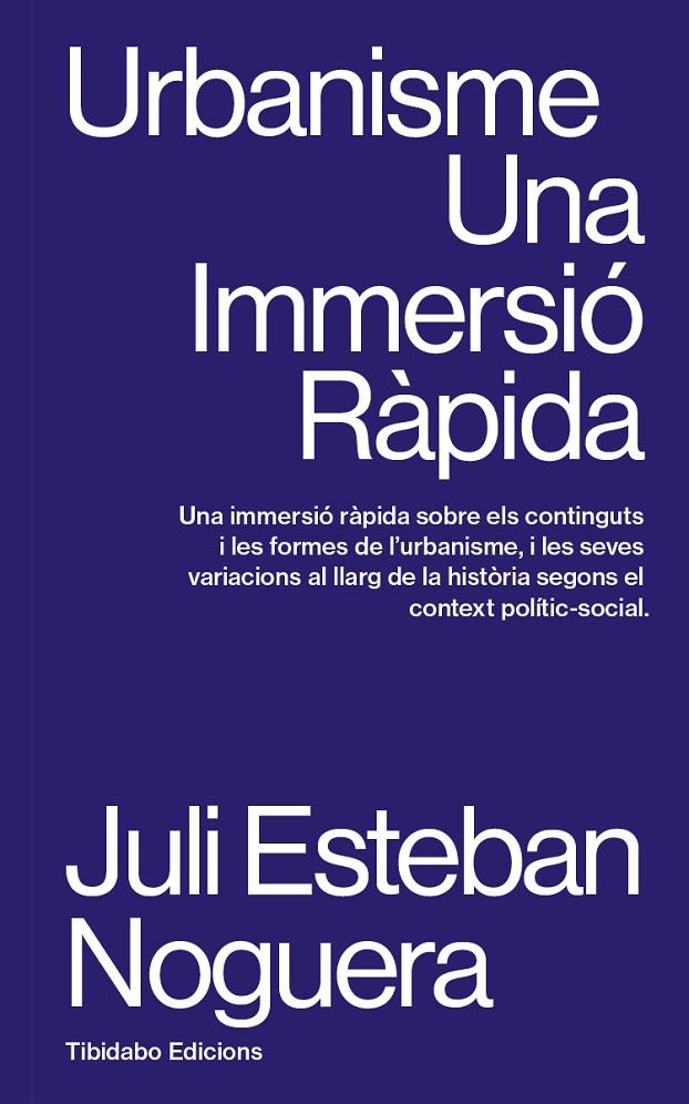 Urbanisme | 9788410013070 | Juli Esteban Noguera