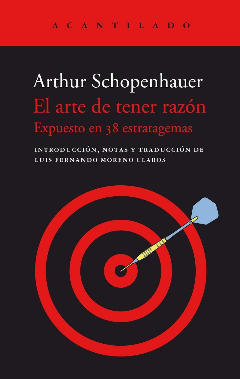 El arte de tener razón | 9788419036377 | Artur Schopenhauer