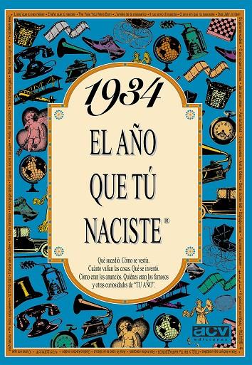 1934 : El año que tú naciste | 9788488907714 | Rosa Collado Bascompte