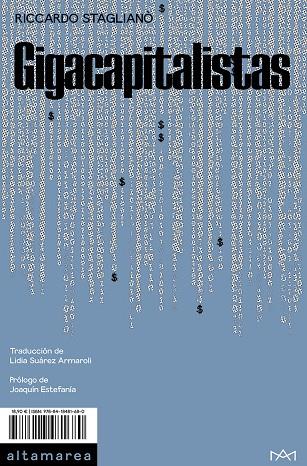 Gigacapitalistas | 9788418481680 | Riccardo Staglianò