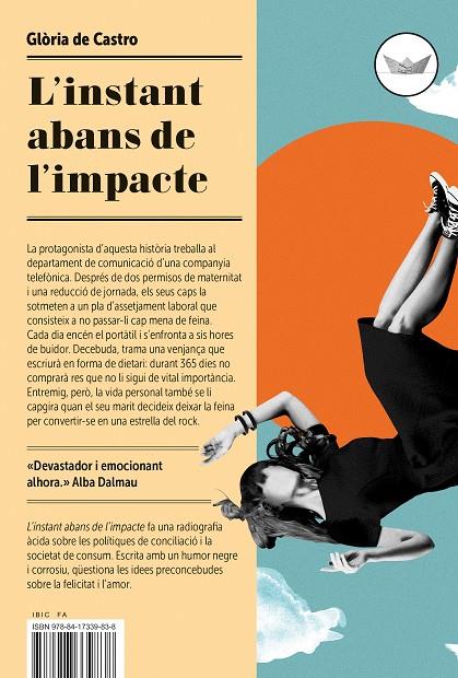 L'instant abans de l'impacte | 9788417339838 | Glòria de Castro