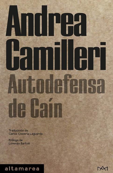 Autodefensa de Caín | 9788418481130 | Andrea Camilleri